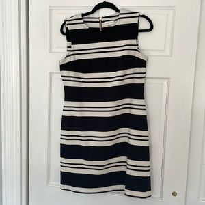 Black and White Calvin Klein dress